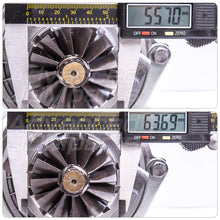 Load image into Gallery viewer, T3/T4 T04E .63 A/R 57 Trim JDM Sport Turbo / Turbocharger Compressor Turbine