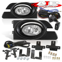 Load image into Gallery viewer, Honda Accord 4DR 2001-2002 Front Fog Lights Clear Len (Includes Switch & Wiring Harness)