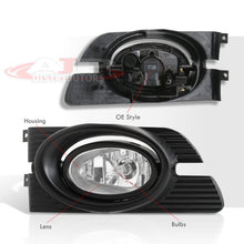 Load image into Gallery viewer, Honda Accord 4DR 2001-2002 Front Fog Lights Clear Len (Includes Switch & Wiring Harness)