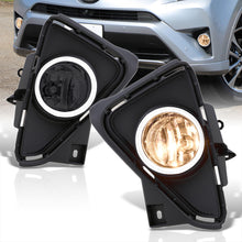 Load image into Gallery viewer, Toyota RAV4 2016-2018 Front Fog Lights Smoked Len (Includes Switch & Wiring Harness)