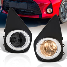 Load image into Gallery viewer, Toyota Yaris 2015-2017 Front Fog Lights Smoked Len (Includes Switch & Wiring Harness)