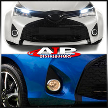 Load image into Gallery viewer, Toyota Yaris 2015-2017 Front Fog Lights Smoked Len (Includes Switch & Wiring Harness)