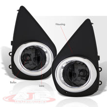 Load image into Gallery viewer, Toyota Yaris 2015-2017 Front Fog Lights Smoked Len (Includes Switch & Wiring Harness)
