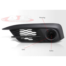 Load image into Gallery viewer, Honda Civic (Excluding Sport, SI, & Type-R Models) 2016-2018 Front Fog Lights Smoked Len (Includes Switch & Wiring Harness)