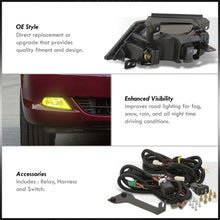 Load image into Gallery viewer, Honda Odyssey 2005-2007 Front Fog Lights Yellow Len (Includes Switch & Wiring Harness)