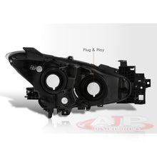 Load image into Gallery viewer, Mazda 3 2014-2016 Factory Style Projector Headlights Chrome Housing Clear Len Amber Reflectors (Halogen Models Only)