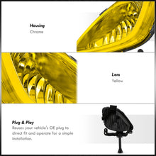 Load image into Gallery viewer, Hyundai Elantra 2011-2013 Front Fog Lights Yellow Len (Includes Switch & Wiring Harness)