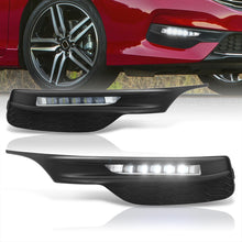 Load image into Gallery viewer, Honda Accord 4DR 2016-2017 Front Fog Lights Clear Len (Includes Switch & Wiring Harness)