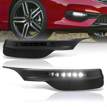 Load image into Gallery viewer, Honda Accord 4DR 2016-2017 Front Fog Lights Smoked Len (Includes Switch & Wiring Harness)