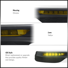 Load image into Gallery viewer, Honda Accord 4DR 2016-2017 Front Fog Lights Yellow Len (Includes Switch & Wiring Harness)