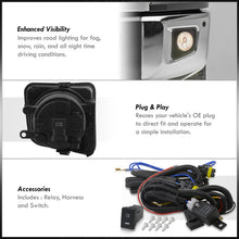 Load image into Gallery viewer, Toyota Tundra 2014-2021 Front Fog Lights Clear Len (Includes Switch & Wiring Harness)
