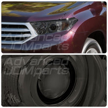 Load image into Gallery viewer, Toyota Highlander 2011-2013 Factory Style Projector Headlights Chrome Housing Smoke Len Clear Reflector