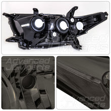 Load image into Gallery viewer, Toyota Highlander 2011-2013 Factory Style Projector Headlights Chrome Housing Smoke Len Clear Reflector