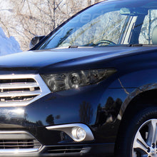 Load image into Gallery viewer, Toyota Highlander 2011-2013 Factory Style Projector Headlights Chrome Housing Smoke Len Clear Reflector