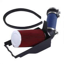 Load image into Gallery viewer, Ford F250 F350 F450 F550 Super Duty 1999-2003 / Excursuion 1999-2003 7.3L V8 Cold Air Intake Blue + Heat Shield