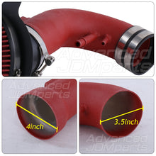 Load image into Gallery viewer, Ford Mustang 5.0L V8 2011-2014 Cold Air Intake Red + Heat Shield
