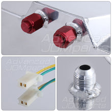 Load image into Gallery viewer, Fuel Cell Tank 50 Liter / 13 Gallon Chrome Aluminum Red Cap