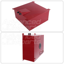 Load image into Gallery viewer, Fuel Cell Tank 50 Liter / 13 Gallon Red Aluminum Black Cap