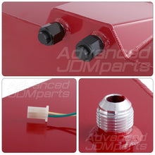 Load image into Gallery viewer, Fuel Cell Tank 50 Liter / 13 Gallon Red Aluminum Black Cap
