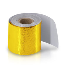Load image into Gallery viewer, Self Adhesive Reflective Exhaust Heat Wrap 15Feet x 2Inch Gold