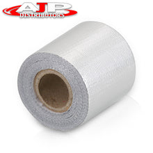 Load image into Gallery viewer, Self Adhesive Reflective Exhaust Heat Wrap 15Feet x 2Inch Silver