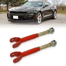 Load image into Gallery viewer, Chevrolet Camaro 2016-2022 Rear Upper Adjustable Control Arms Red