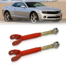 Load image into Gallery viewer, Chevrolet Camaro 2016-2022 Rear Lower Adjustable Trailing Control Arms Red