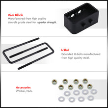 Load image into Gallery viewer, Ford F150 2004-2020 3" Rear Leveling Lift Kit Black