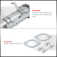 Load image into Gallery viewer, Nissan 240SX S13 S14 1989-1998 3" Stainless Steel Non-Resonated Test Pipe
