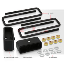 Load image into Gallery viewer, Chevrolet Silverado 1500 1999-2023 / GMC Sierra 1500 1999-2023 2" Rear Leveling Lift Kit Black