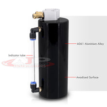 Load image into Gallery viewer, Universal 350ML Cylinder Oil Catch Can Tank 6.25"x3.25"x3.25" Black