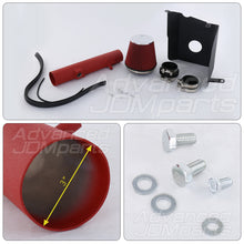 Load image into Gallery viewer, Toyota Tacoma 4.0L V6 2005-2011 Cold Air Intake Red + Heat Shield
