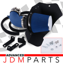 Load image into Gallery viewer, Cadillac CTS-V 6.2L V8 2009-2015 Cold Air Intake Blue + Heat Shield
