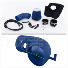 Load image into Gallery viewer, Cadillac CTS-V 6.2L V8 2009-2015 Cold Air Intake Blue + Heat Shield
