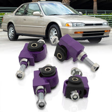 Load image into Gallery viewer, Acura Integra 1990-2001 / Honda Civic 1988-2000 / CRX 1988-1991 / Del Sol 1993-1997 Front Upper Control Arms Camber Kit Bushings Purple

