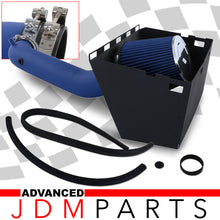Load image into Gallery viewer, Dodge Ram 1500 2500 3500 4.7L 5.7L V8 2002-2008 Cold Air Intake Blue + Heat Shield