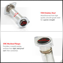 Load image into Gallery viewer, Honda Civic 1988-2000 / CRX 1988-1991 / Del Sol 1993-1997 D-Series D15 D16 4-1 Stainless Steel Exhaust Header (A/C & Power Steering Delete Required)