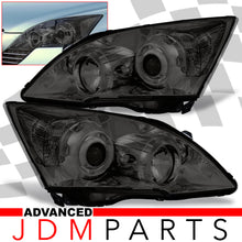 Load image into Gallery viewer, Honda CRV 2007-2011 Factory Style Projector Headlights Chrome Housing Smoke Len Clear Reflector