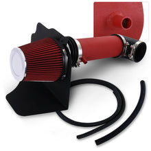 Load image into Gallery viewer, Chrysler 300C 2005-2010 / Dodge Charger 2006-2010 / Challenger 2008-2010 / Magnum 2005-2008 5.7L 6.1L V8 Cold Air Intake Red + Heat Shield