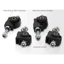 Load image into Gallery viewer, Acura Integra 1990-2001 / Honda Civic 1988-2000 / CRX 1988-1991 / Del Sol 1993-1997 Front Upper Control Arms Camber Kit Bushings Black