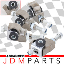 Load image into Gallery viewer, Acura Integra 1990-2001 / Honda Civic 1988-2000 / CRX 1988-1991 / Del Sol 1993-1997 Front Upper Control Arms Camber Kit Bushings Gunmetal