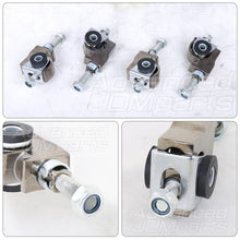 Load image into Gallery viewer, Acura Integra 1990-2001 / Honda Civic 1988-2000 / CRX 1988-1991 / Del Sol 1993-1997 Front Upper Control Arms Camber Kit Bushings Gunmetal
