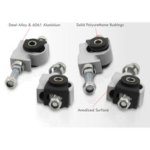 Load image into Gallery viewer, Acura Integra 1990-2001 / Honda Civic 1988-2000 / CRX 1988-1991 / Del Sol 1993-1997 Front Upper Control Arms Camber Kit Bushings Silver