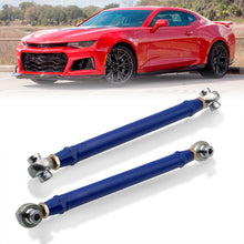 Load image into Gallery viewer, Chevrolet Camaro 2016-2021 Rear Lower Adjustable Toe Control Arms Blue