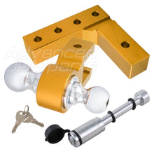 Load image into Gallery viewer, 2" Gold Tow Hitch Hook