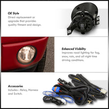 Load image into Gallery viewer, Dodge Ram 2002-2008 Front Fog Lights Smoked Len (Includes Switch & Wiring Harness)