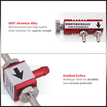 Load image into Gallery viewer, Universal Manual Turbo Boost Controller Red