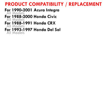 Load image into Gallery viewer, Acura Integra 1990-2001 / Honda Civic 1988-2000 / CRX 1988-1991 / Del Sol 1993-1997 Rear Control Arms Camber Kit Black