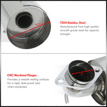 Load image into Gallery viewer, Toyota Celica 2000-2005 Stainless Steel Catback Exhaust System (Piping: 2.5" / 65mm | Tip: 4.5")