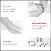 Load image into Gallery viewer, Toyota Celica 2000-2005 Stainless Steel Catback Exhaust System (Piping: 2.5" / 65mm | Tip: 4.5")